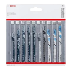 Bosch Accessoires - 10-delige Set Zaagbladen 2607011170