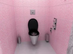 Sanela Elektronische Urinoirs - Roestvrijstalen Urinoirspoeler Met ALS Infrarood Elektronica, Netvoeding SLP 02K -Sanitino Winkel 2650890383504c8c0f7caa45