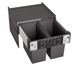 Blanco Select - Inbouw Afvalemmer, Met Scheidingswand, Inhoud 38 L 526201