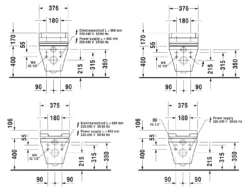 Duravit DuraStyle - Sensowash Slim Wandcloset Met Dcouhe Wc, Rimless, SoftClose, Alpine Wit 631001002004300 -Sanitino Winkel 272b5549c75f6f679c7b9030