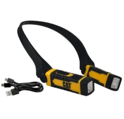Caterpillar - ACCU LED Zaklamp Voor Om De Nek, 300 Lm CT7105