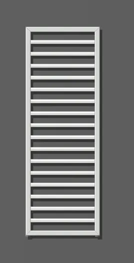 Zehnder Subway - Badkamerradiator 126x60 Cm, Recht, Middenaansluiting 5 Cm, Chroom SUBC-130-060 1 Zehnder Subway - Badkamerradiator 126x60 Cm, Recht, Middenaansluiting 5 Cm, Chroom SUBC-130-060