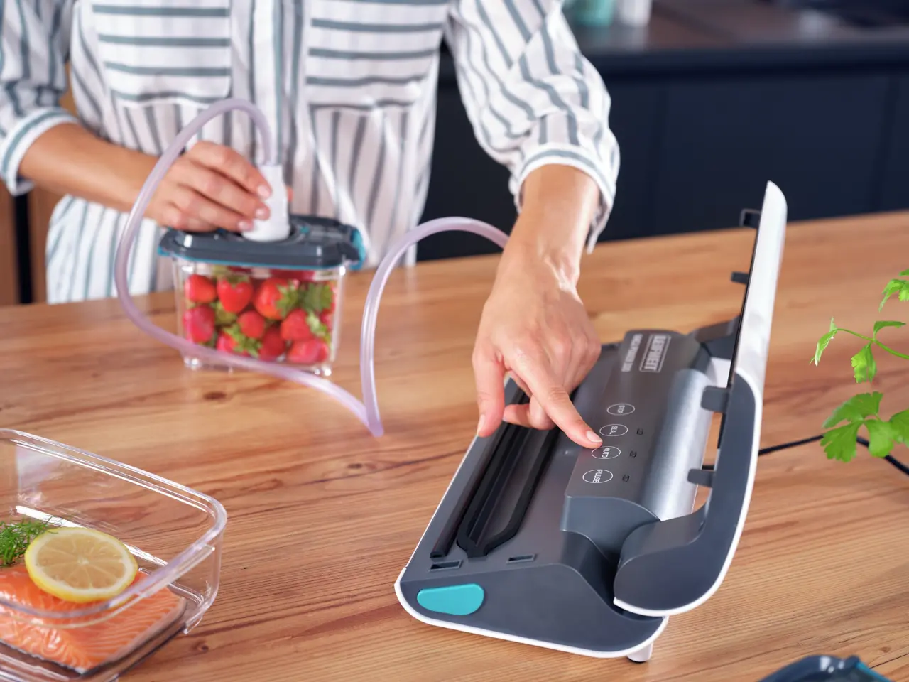 Leifheit Vacu Power - Vacuümmachine Power 300,wit 03235 3 Leifheit Vacu Power - Vacuümmachine Power 300,wit 03235 - Afbeelding 3