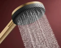 Hansgrohe Raindance Alive Select S - Douchekop, 3 Stralen, EcoSmart, Geborsteld Brons 24511140 -Sanitino Winkel 293a0384287d41719556586e