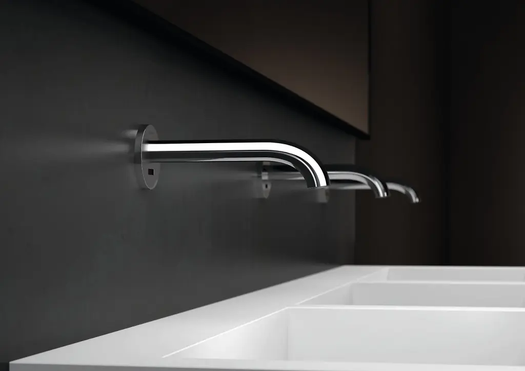 Geberit Piave - Elektronische Inbouw Wastafelkraan Piave, Met Menging, Lengte 22 Cm, Generatorvoeding, Chroom 116.286.21.1 4 Geberit Piave - Elektronische Inbouw Wastafelkraan Piave, Met Menging, Lengte 22 Cm, Generatorvoeding, Chroom 116.286.21.1 - Afbeelding 4