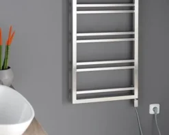 Sapho Caruso - Verwarmingsstaaf 300 W, Geborsteld Rvs NR921 -Sanitino Winkel 2c6d44c5cddf5a085343d89f