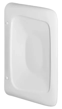 Aqualine Olympos - Scheidingswand Tussen Urinoirs, Wit 37508