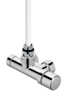 Zehnder Toebehoren - 1-punts Hoekkraan SET K, 1/2, Met Bedieningskop Rechts, Toevoer Links, Afstand 50 Mm, Chroom 839018