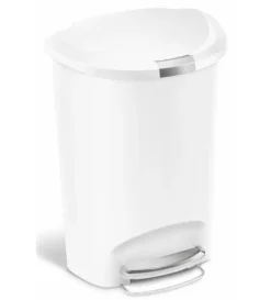 Simplehuman Afvalemmers - Afvalbak 50 L, Wit CW1356
