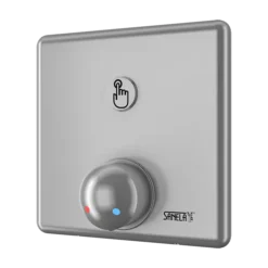 Sanela Sensor Douches - Douchebediening Met Piëzoknop Met Mengkraan Voor Warm En Koud Water, Chroom SLS 02P