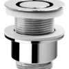 Sapho Omp Tea Accessoires - Niet-afsluitbare Rond Afvoerplug Voor 1 1/4 ", Wastafels Zonder Overloop, Chroom 147.545.5