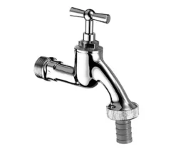 Schell Buitenkranen - Uitloopventiel, Chroom 034050699