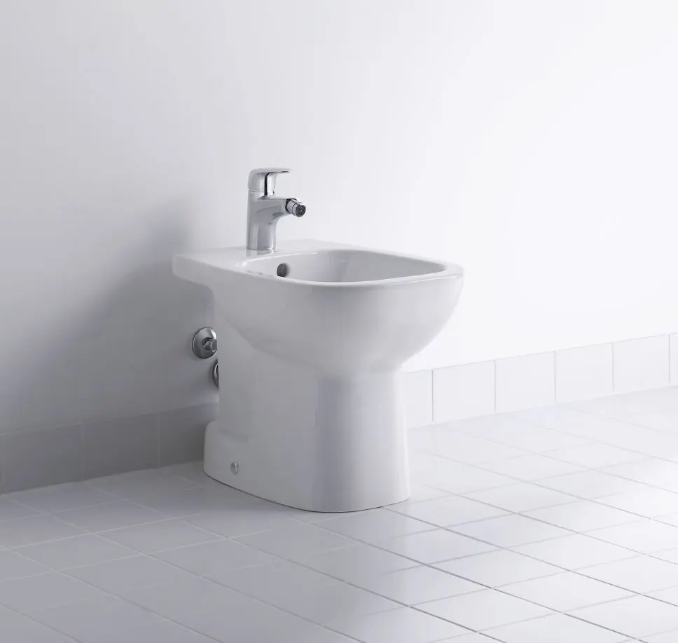 Duravit D-Code - Staande Bidet, Alpine Wit 22381000002 3 Duravit D-Code - Staande Bidet, Alpine Wit 22381000002 - Afbeelding 3