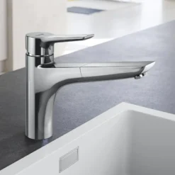 Kludi Mix - Keukenkraan Met Uittrekbare Uitloop, Chroom 329430575 6 Kludi Mix - Keukenkraan Met Uittrekbare Uitloop, Chroom 329430575 -Sanitino Winkel 2fce28772e55940d0d085547