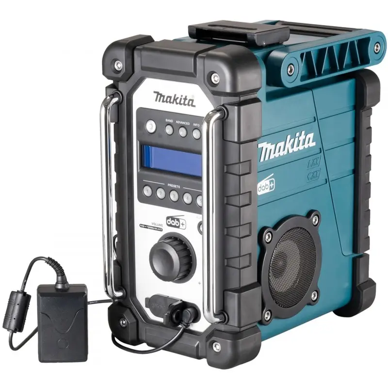 Makita - Radio Voor Op De Werkplek, Net- En Batterijvoeding DMR110N 2 Makita - Radio Voor Op De Werkplek, Net- En Batterijvoeding DMR110N - Afbeelding 2