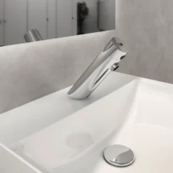 Ideal Standard SensorFlow - Electronische Wandkraan, Zonder Menging, Batterijvoeding, Chroom A7556AA -Sanitino Winkel 310b62f68e53ccfa24b8ae6f