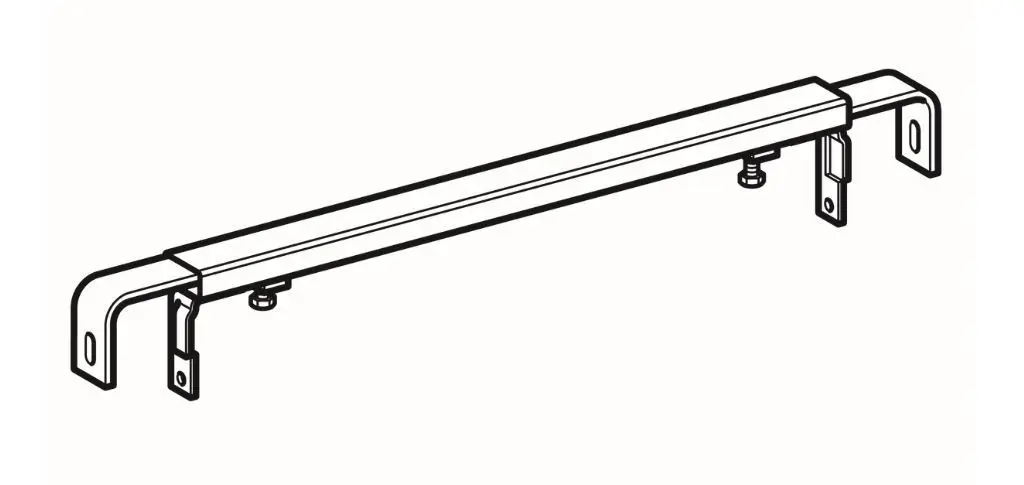 Geberit Duofix - Schuifbare Dwarsbalk, Voor Bevestiging Tussen Twee Wanden 111.822.00.1 2 Geberit Duofix - Schuifbare Dwarsbalk, Voor Bevestiging Tussen Twee Wanden 111.822.00.1 - Afbeelding 2