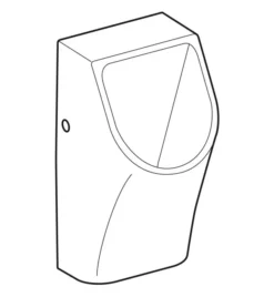 Geberit Smyle - Urinoir, Waterloos, Wit 500.255.01.1 5 Geberit Smyle - Urinoir, Waterloos, Wit 500.255.01.1 -Sanitino Winkel 3162c4f61dd43b838b7647b3