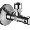 Schell Hoekstopkranen - Hoekregelventiel Met Veiligheidsregeling, Chroom 051000699