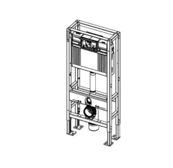Tece - Voorwandinstallatie Voor Hangende Toiletten, Hoogte 1,12 M 9500393 -Sanitino Winkel 318434a5018119868d1ce5a2
