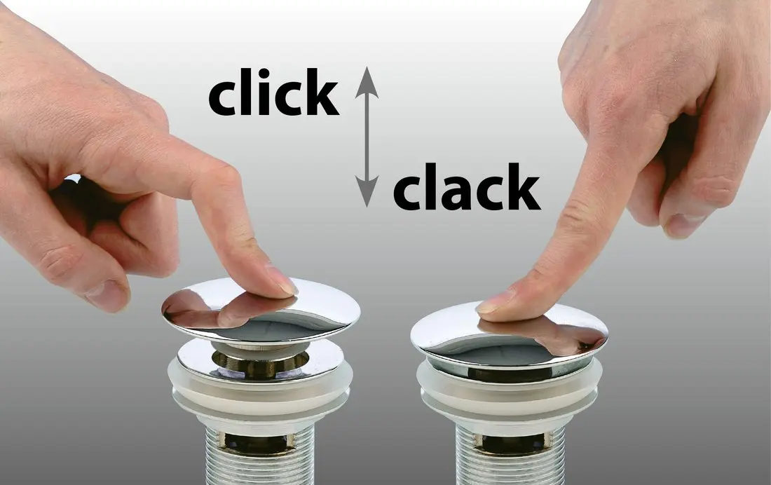 Sapho Omp Tea Accessoires - Afsluitbare Rond Afvoerplug 1 1/4 ", ClickClack, Chroom 7533.370.5 4 Sapho Omp Tea Accessoires - Afsluitbare Rond Afvoerplug 1 1/4 ", ClickClack, Chroom 7533.370.5 - Afbeelding 4