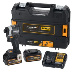 DeWALT Gereedschap - 18V ACCU-slagmoersleutel, 2x Accu 5,0 Ah XR, Lader, McLaren DCF85MP2T