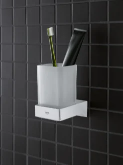 Grohe Selection Cube - Glas/zeephouder, Chroom 40865000 -Sanitino Winkel 329cb4327b928ae79b1a0568
