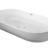 Duravit Luv - Waskom, 80x40 Cm, Zonder Overloop, Wit 0379800000
