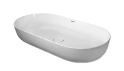 Duravit Luv - Waskom, 80x40 Cm, Zonder Overloop, Wit 0379800000