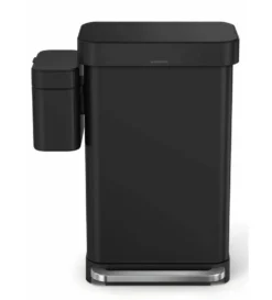 Simplehuman Afvalemmers - Prullenbak 4 L, Mat Zwart CW1647 -Sanitino Winkel 33739a237174924c1e9ec932