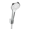 Hansgrohe Croma Select S - Handdouche Vario Porter, Badset 1,25 M, Wit/chroom 26421400