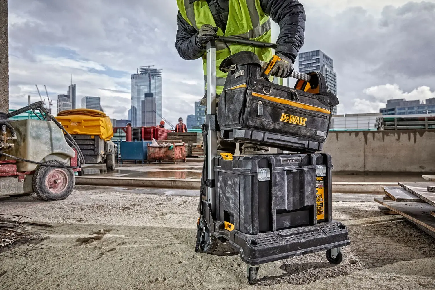 DeWALT Toebehoren - Gereedschapstas TSTAK, Open DWST82990-1 8 DeWALT Toebehoren - Gereedschapstas TSTAK, Open DWST82990-1 - Afbeelding 8