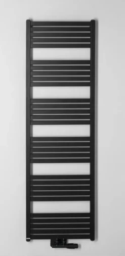 Bruckner Grunt - Verwarmingselement 161x50 Cm, Centrale Aansluiting, Mat Zwart 600.123.6 -Sanitino Winkel 36283ff2df53c230d2f86ea4