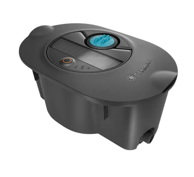 Gardena Sprinklersystem - Irrigatie-unit AquaPrecise Pipeline, Ondergronds, Bluetooth, Zonne-energie En USB-voeding 16001-20 1 Gardena Sprinklersystem - Irrigatie-unit AquaPrecise Pipeline, Ondergronds, Bluetooth, Zonne-energie En USB-voeding 16001-20