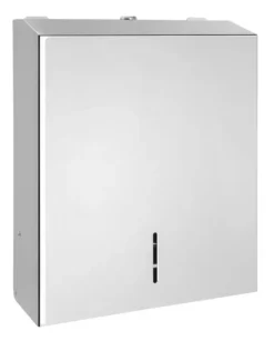 Sapho Hotelprogramma - Papieren Handdoekdispenser 285x370x105 Mm, Gepolijst Roestvrij Staal XP048
