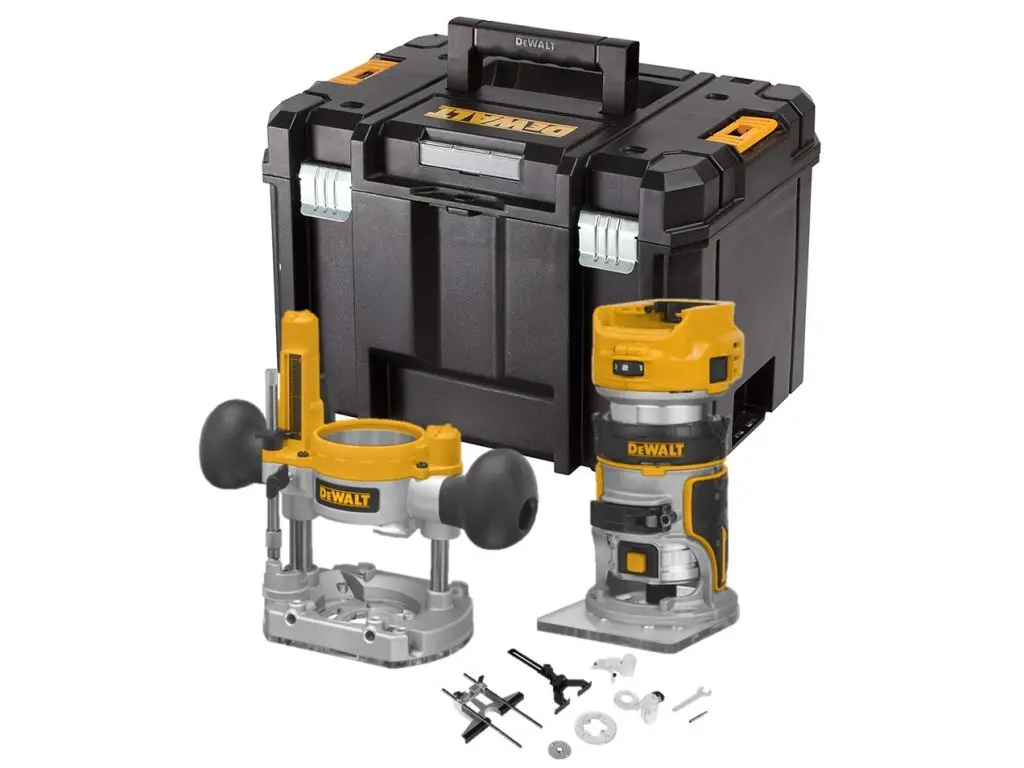 DeWALT Gereedschap - 18V ACCU Combinatiefreesmachine 8 Mm, Zonder Accu DCW604NT 2 DeWALT Gereedschap - 18V ACCU Combinatiefreesmachine 8 Mm, Zonder Accu DCW604NT - Afbeelding 2