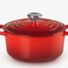 Le Creuset Signature - Ronde Ovenschaal Met Deksel, Inhoud 1,8 L, Cerise 21177180602430