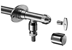 Schell Polar II - Buitenkraan Niet Bevriezend, Mat Chroom 039970399