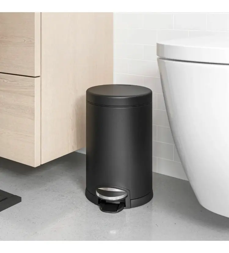 Simplehuman Afvalemmers - Afvalbak 4,5 L, Mat Zwart CW2091 6 Simplehuman Afvalemmers - Afvalbak 4,5 L, Mat Zwart CW2091 - Afbeelding 6