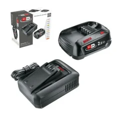 Bosch Gereedschap - Set Van 4,4A Lader En 1x Accu 2,5 Ah Li-Ion 1600A031T4