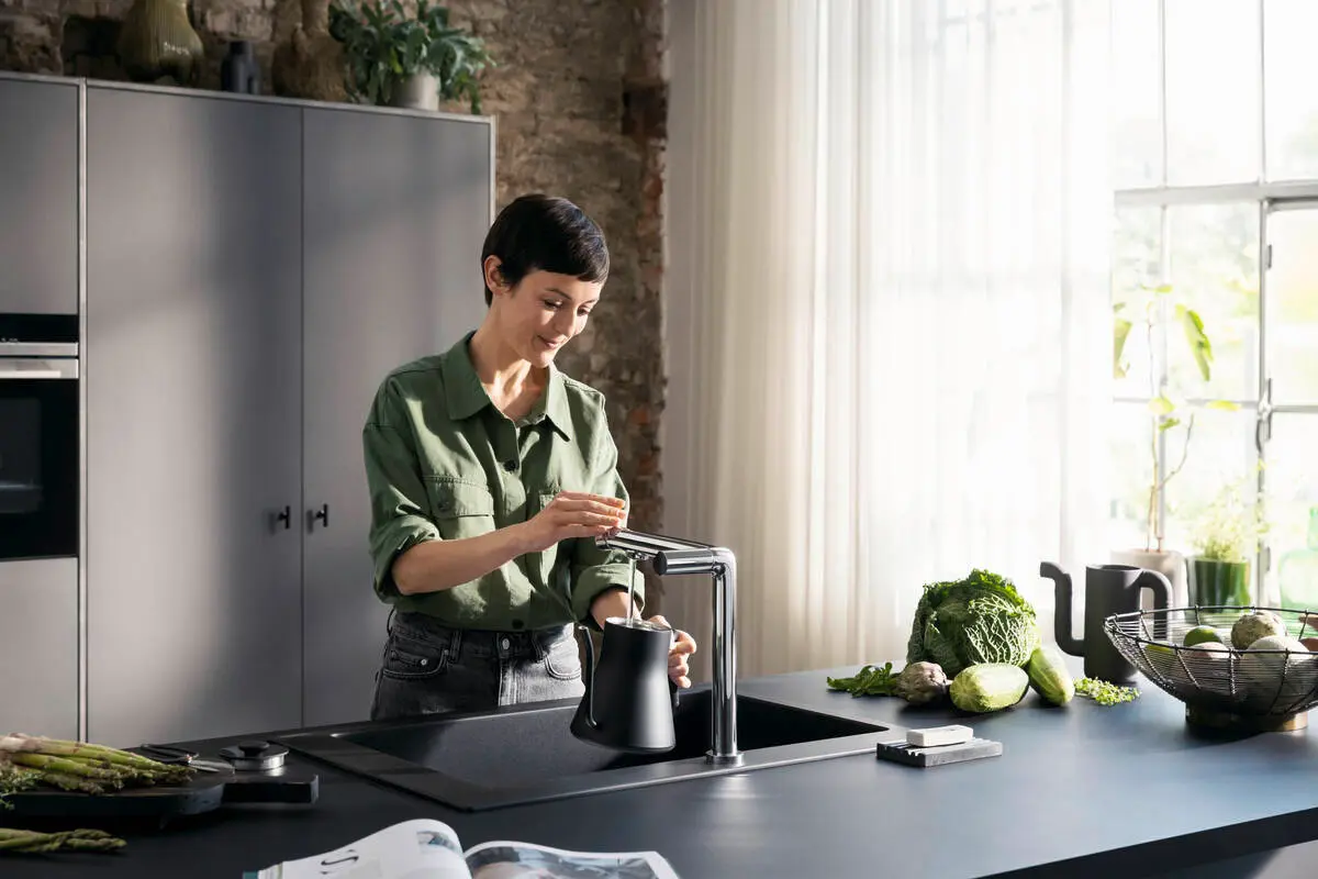 Hansgrohe Aqittura M91 - Keukenkraan, SodaSystem, SBox, Chroom 76837000 6 Hansgrohe Aqittura M91 - Keukenkraan, SodaSystem, SBox, Chroom 76837000 - Afbeelding 6