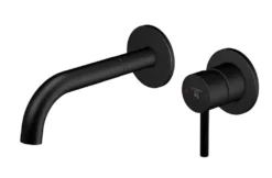 Steinberg 100 - Inbouw Wastafelkraan, 2-gats Installatie, Mat Zwart 100 1814 3 S