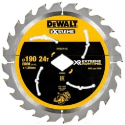 DeWALT Toebehoren - Zaagblad 190 Mm, 24 Tanden DT40270