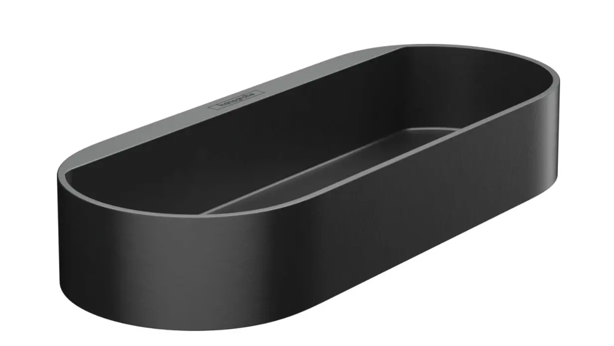 Hansgrohe WallStoris - Opbergbakje, Mat Zwart 27913670 1 Hansgrohe WallStoris - Opbergbakje, Mat Zwart 27913670