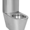 Sanela RVS Toiletten - Toiletcombinatie, Roestvrij Staal SLWN 15