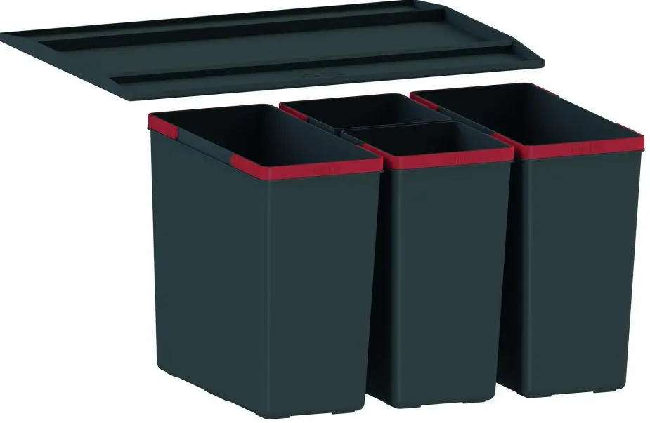 Franke Sorters - Easysort 600-2-2 Inbouw Prullenbak 121.0494.193 1 Franke Sorters - Easysort 600-2-2 Inbouw Prullenbak 121.0494.193