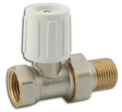 Novaservis Installatie Toebehoren - Radiatorkraan Recht 1/2" RA300/15