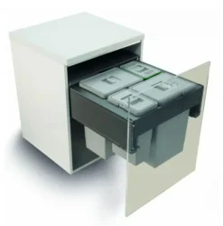 Elletipi Square 2.0 - Ingebouwde Afvalbak, Verdeeld, 40 L PA3 INC5045A -Sanitino Winkel 3b4e5bc598514f9d52eed04a 3