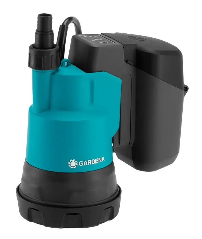 Gardena - 18V ACCU-dompelpomp 2000/2, Voor Schoon Water, Zonder Accu En Lader 14600-55 1 Gardena - 18V ACCU-dompelpomp 2000/2, Voor Schoon Water, Zonder Accu En Lader 14600-55