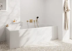 Hansgrohe Tecturis E - Baduitloop, Geborsteld Brons 73410140 -Sanitino Winkel 3b6f549a058d7b60ef744d4e